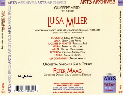 Peter Maag Verdi Luisa Miller 1974 2007