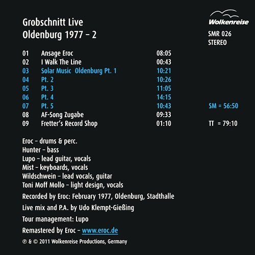 Grobschnitt - Live - Oldenburg 1977-2 (Reissue) (1977/2011)