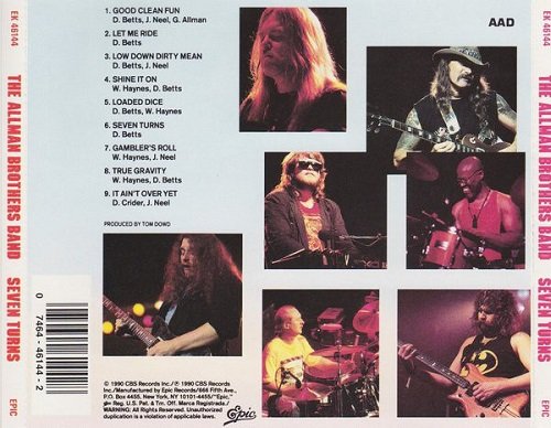 The Allman Brothers Band - Seven Turns (1990)