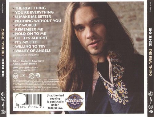 Bo Bice - The Real Thing (2005)