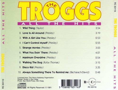 The Troggs - All The Hits (1991)