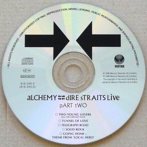 Dire Straits - Alchemy-Dire Straits Live (Remastered 1996)