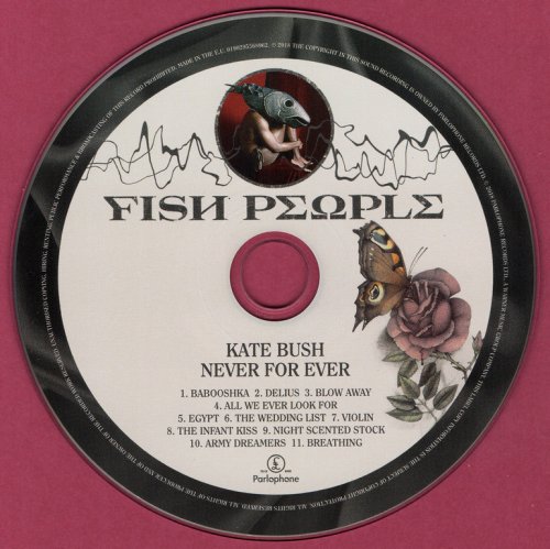 Kate Bush - Never For Ever (1980) {2018, Remastered Reissue} CD-Rip