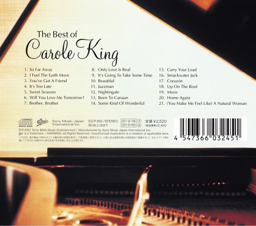 Carole King - The Best Of Carole King (2007)