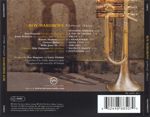 Roy Hargrove - Nothing Serious (2006)