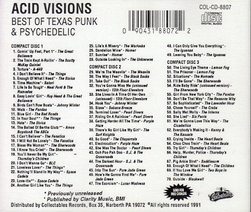 VA - Acid Visions: The Complete Collection, Vol. 1 (1991)