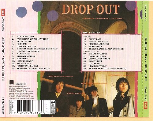 The Barracudas - Drop Out (Reissue, Remastered) (1980/2005)