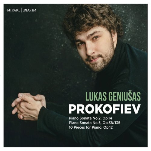 Lukas Geniusas - Sergey Prokofiev: Piano Sonata No. 2, Op. 14 & No. 5, Op. 38/135 - 10 Pieces for Piano, Op. 12 (2018) [Hi-Res]