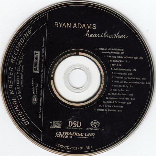 Ryan Adams - Heartbreaker (2004 MFSL Remaster) [SACD] PS3 ISO