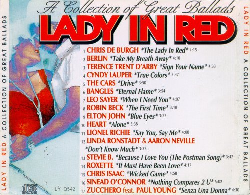 VA - Lady In Red (A Collection Of Great Ballads) (1995)