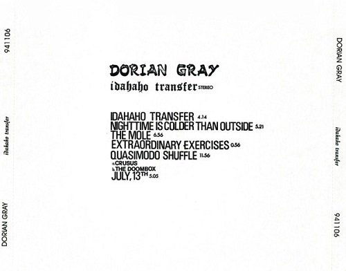 Dorian Gray - Idahaho Transfer (Reissue) (1976/1996)