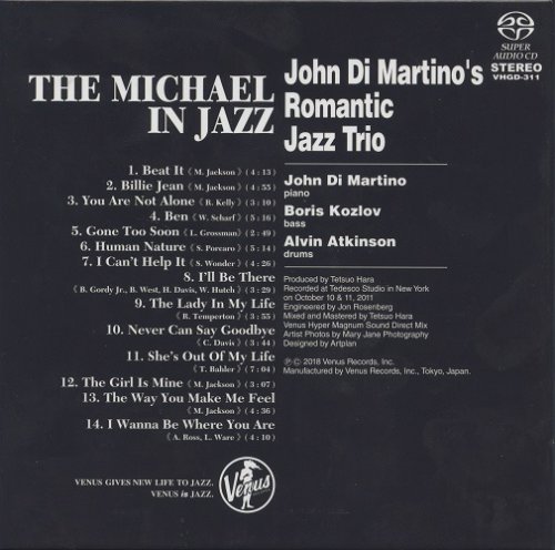 John Di Martino's Romantic Jazz Trio - The Michael In Jazz (2011) [2018 SACD]