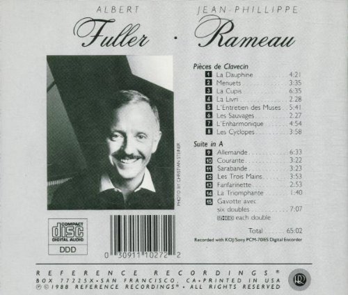 Albert Fuller - Rameau: Pieces de Clavecin-Music for Harpsichord (1993)