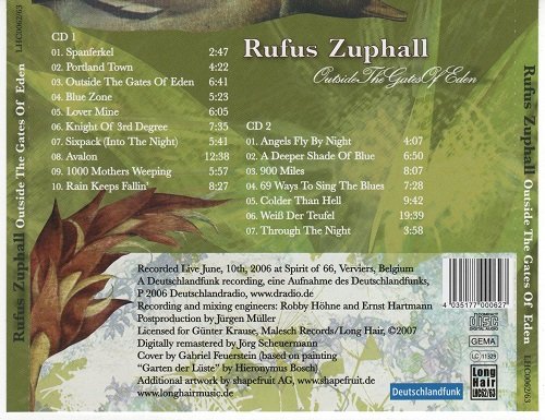 Rufus Zuphall - Outside the Gates of Eden (2006)