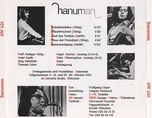 Hanuman - Hanuman (Reissue) (1971/1997)