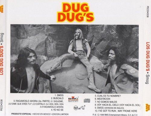 Los Dug Dug's - Smog (Reissue, Limited Edition) (1972/1998)