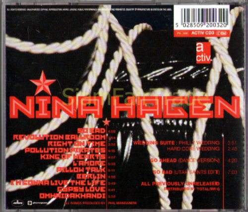 Nina Hagen ‎- Revolution Ballroom (1995)