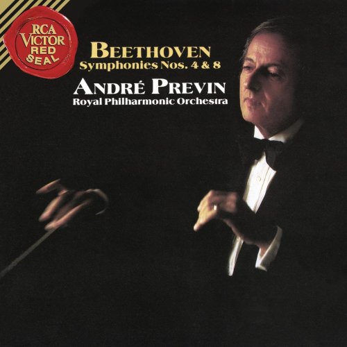 André Previn - Beethoven: Symphony No. 4 in B-Flat Major, Op. 60 & Symphony No. 8 in F Major, Op. 93 (2018)
