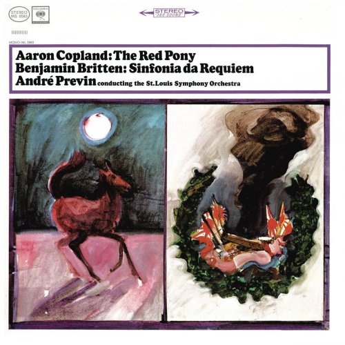 André Previn - Copland: The Red Pony & Britten: Sinfonia da Requiem, Op. 20 (2018)