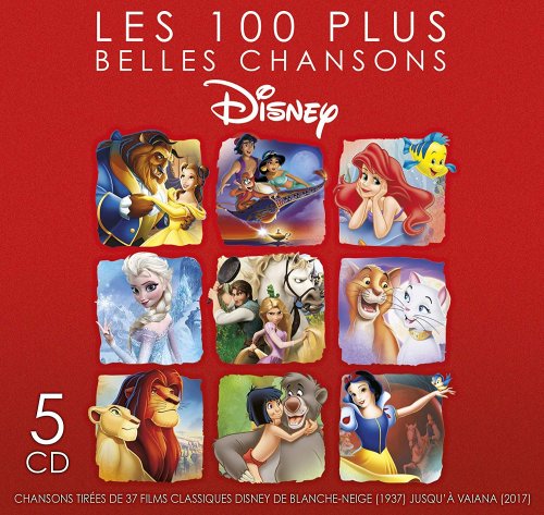 VA - Les 100 Plus Belles Chansons Disney (2018)