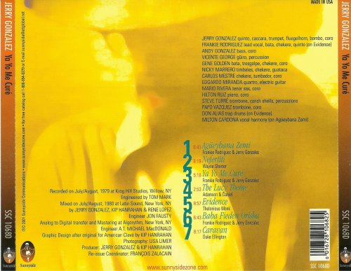 Jerry Gonzalez - Ya Yo Me Cure (1979), 320 Kbps