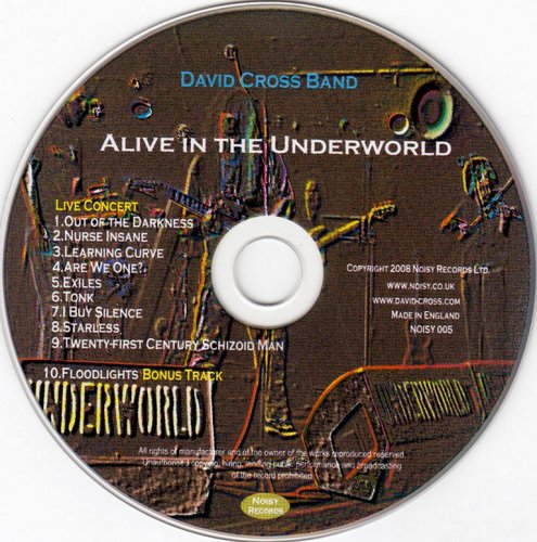 David Cross Band - Alive In The Underworld (2008)