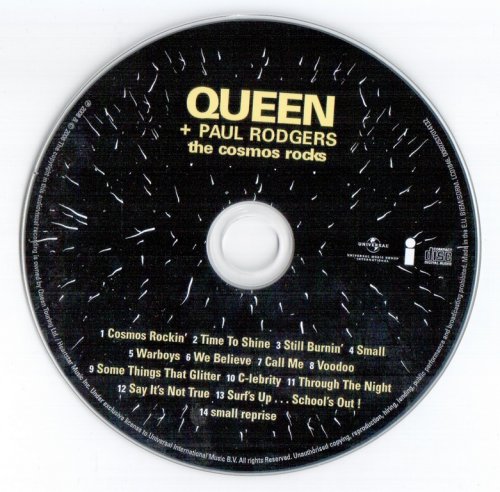 Queen + Paul Rodgers - The Cosmos Rocks (2008) {2012, Reissue}