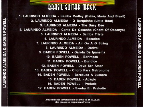 Laurindo Almeida & Baden Powell - Brasil Guitar Magic (1999) FLAC