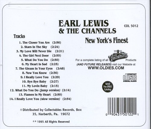 Earl Lewis And The Channels - New York's Finest (Remastered) (1990)