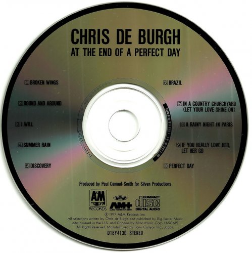 Chris De Burgh - At The End Of A Perfect Day (1977) {1989, Japan 1st Press}