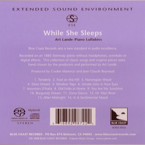 Art Lande - While She Sleeps (2008) [2013 SACD]