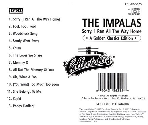 The Impalas - Sorry, I Ran All the Way Home (1995)