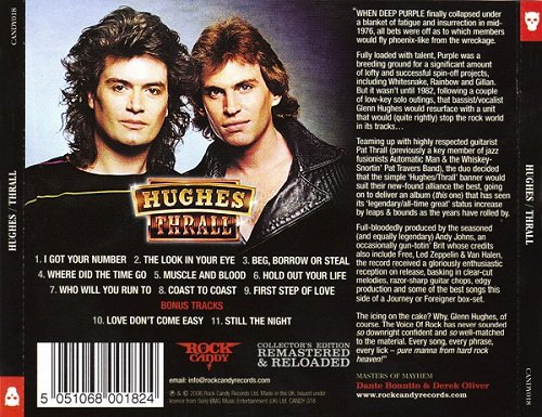 Hughes / Thrall - Hughes / Thrall (Reissue, Remastered) (1982/2006)