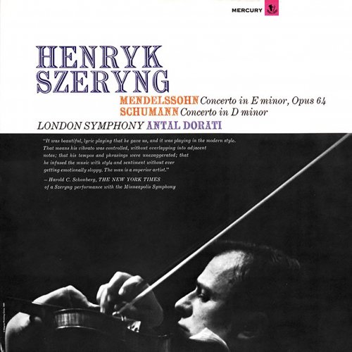 Henryk Szeryng - Mendelssohn: Violin Concerto / Schumann: Violin Concerto (Remastered) (2018) [Hi-res]