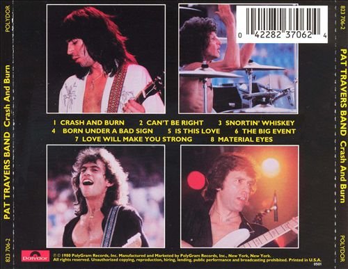 Pat Travers Band - Crash And Burn (Reissue) (1980)