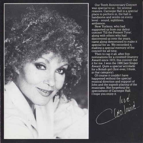 Cleo Laine - Cleo at Carnegie: The 10th Anniversary Concert (1984) FLAC