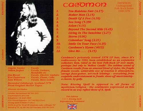 Caedmon - Caedmon (Reissue) (1978/1994)