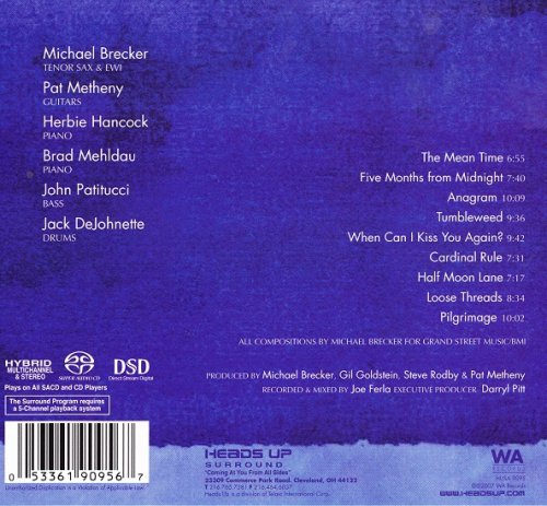 Michael Brecker - Pilgrimage (2007) [SACD]