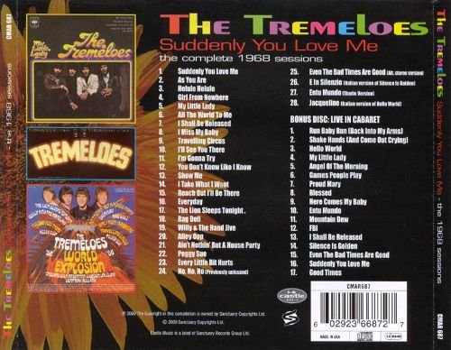 The Tremeloes - Suddenly You Love Me - The Complete 1968 Sessions (2000)