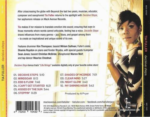 Tia Fuller - Decisive Steps (2010) CD Rip