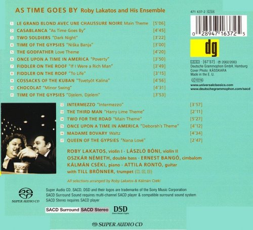 Roby Lakatos & Ensemble - As Time Goes By (2003) [SACD]