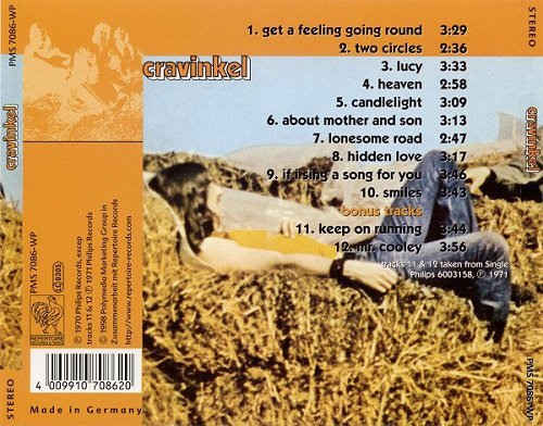 Cravinkel - Cravinkel (Reissue) (1970/1998)