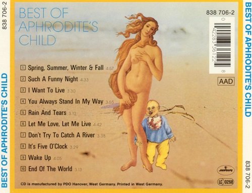 Aphrodite's Child - Best Of Aphrodite's Child (Reissue) (1971/2000) Lossless