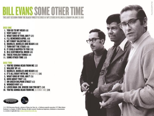 Bill Evans - Some Other Time: The Lost Session From The Black Forest (1968/2016) [DSD128]