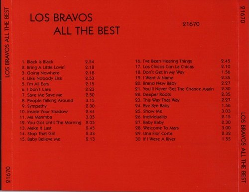 Los Bravos - All The Best (1993)