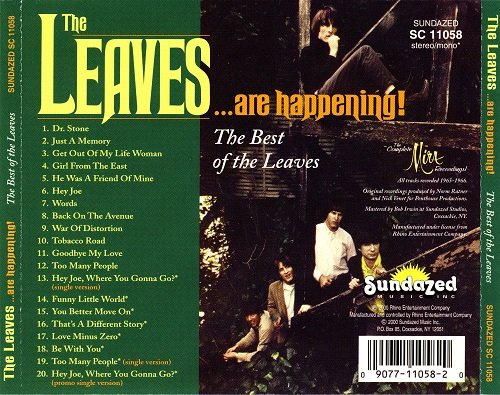 The Leaves - ...Are Happening! The Best Of The Leaves (1965-66/2000)