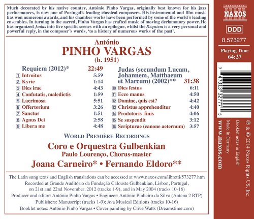 Coro Gulbenkian - Pinho Vargas: Requiem & Judas (2014)