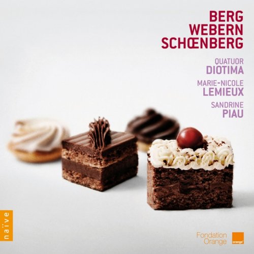 Quatuor Diotima, Sandrine Piau, Marie-Nicole Lemieux - Schoenberg, Berg, Webern (2010)