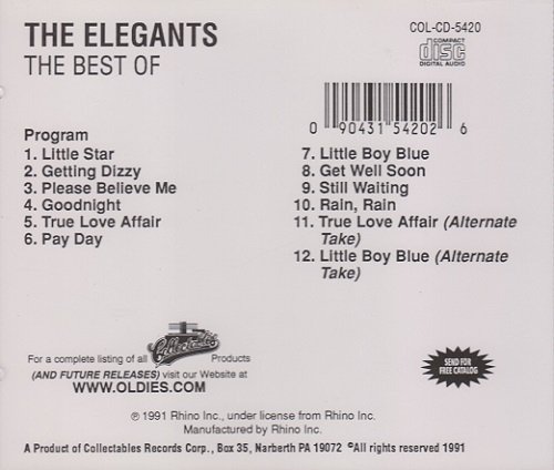 The Elegants - Little Star: The Best Of The Elegants (1991)