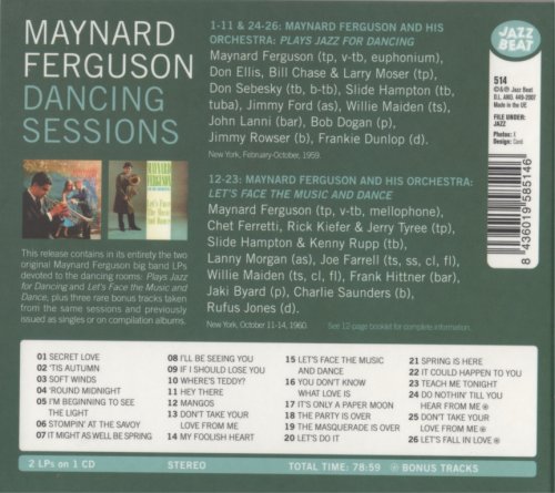 Maynard Ferguson - Dancing Sessions (2007) FLAC